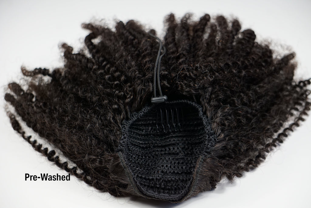 Kinky Curly Drawstring Ponytail